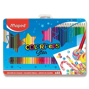 Maped Color'Peps Metal Box Buntstifte, 48 Farben